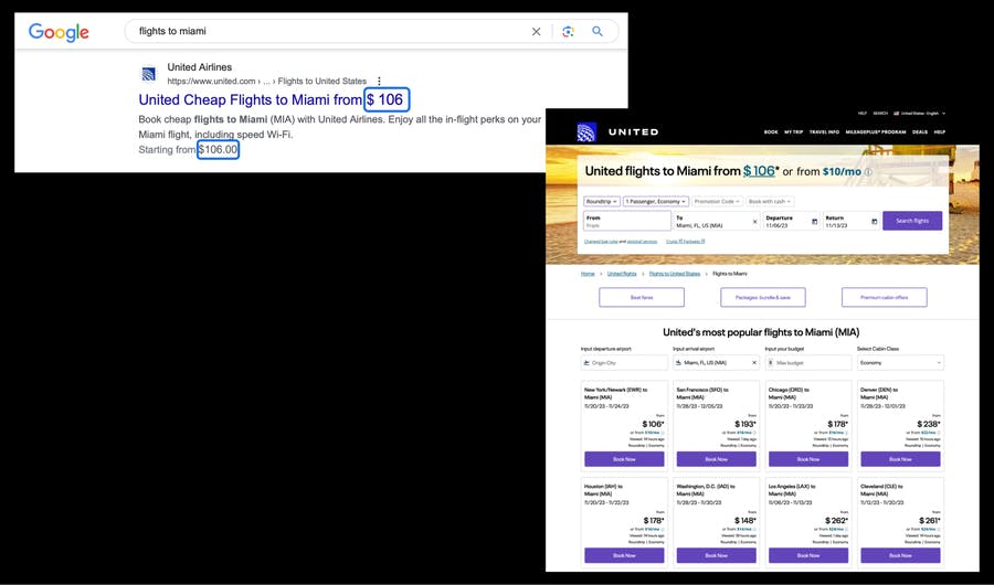 airWire+ Search Endpoint for Airlines