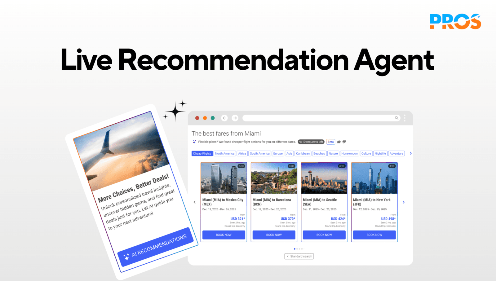 Live Recommendation Agent